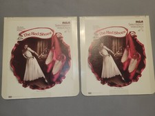 RCA Selectavision VideoDiscs The Red Shoes Parts 1  2 Untested