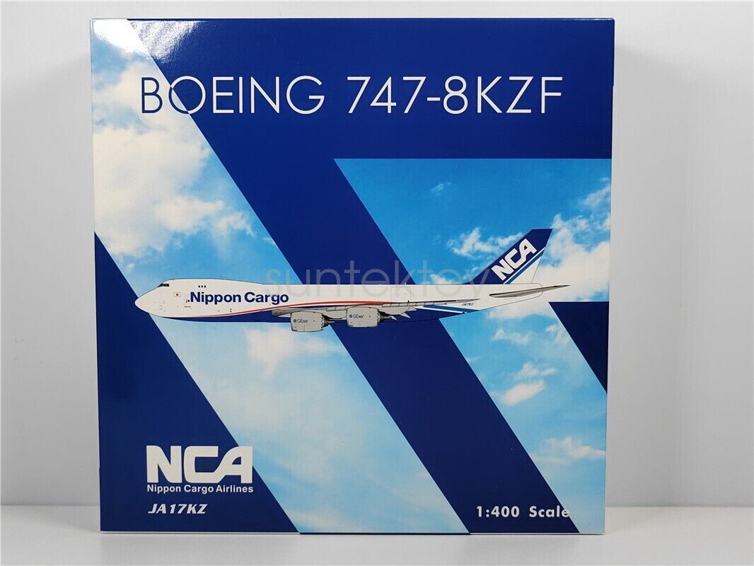 For 1:400 Phoenix PH04477 Nippon Cargo Airlines B747-8F JA17KZ +