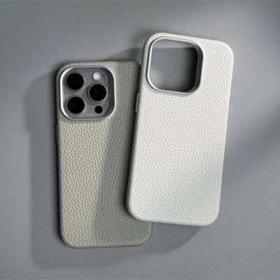 MagSafe Leder Case für iPhone 16, 15, 14, 13, 12, 16 Pro Max robuste Hülle