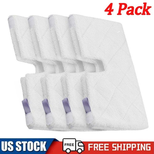 4x Replacement Mop Pads for Shark Steam Pocket Mop S3501 S3601 S3550