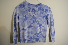 Gap KIDS M 8 Blue White Tie Dye Pullover Sweater