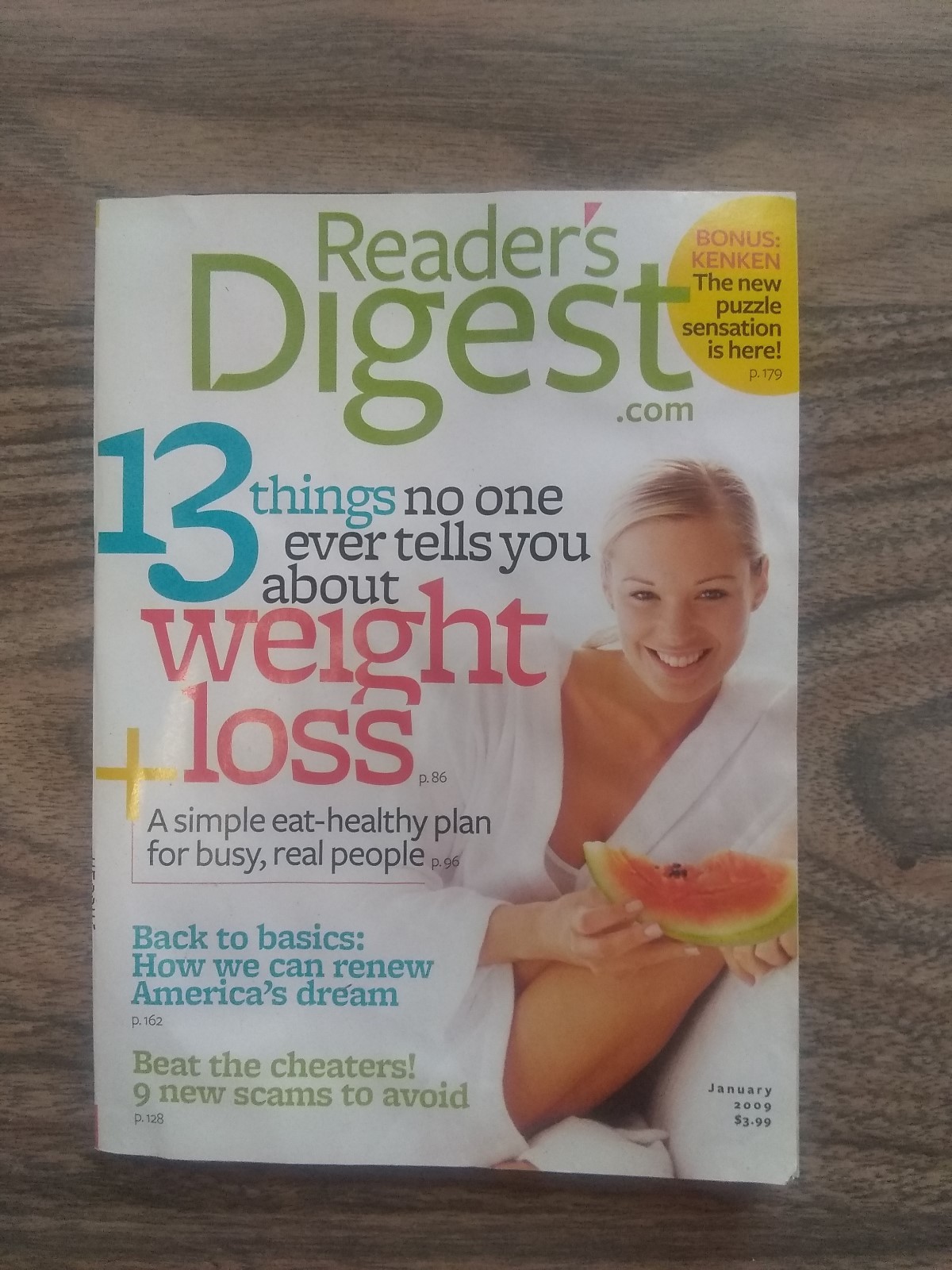 READER'S DIGEST - CONOR GRENNAN NEPAL - WEIGHT LOSS - AVOID SCAMS - JANUARY  2009 | eBay