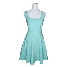 Lulus Dress Women Mint Fit Flare A Line Skater Dress Size Small