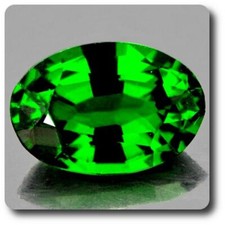Pierres et Minéraux. 0.47 cts CHROME DIOPSIDE .IF Russie.