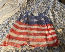 Truehitt L Stars & Stripes Tank Top NWT USA Made