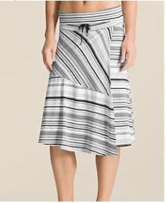 Maille Rayée Noir et Gris au mètre