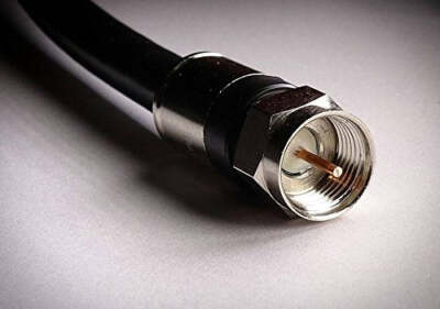 RiteAV 10ft BLACK COAXIAL CABLE TV RG6 CATV F-TYPE CORD VIDEO 75 OHM 18AWG VCR