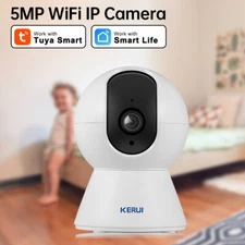 KERUI 5MP/8MP Home Security Camera WiFi Indoor Surveillance Camera Night Vision