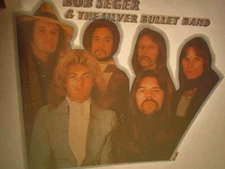 BOB SEGER & SILVER BULLET BAND VINTAGE 1970's  ROCK & ROLL IRON ON TRANSFER B-20