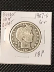 1907-O Barber Half Dollar G+