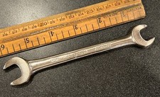 Vintage 50's ARMSTRONG - ARMALOY 1/2"&9/16" Open End Wrench 26-067 Made in USA