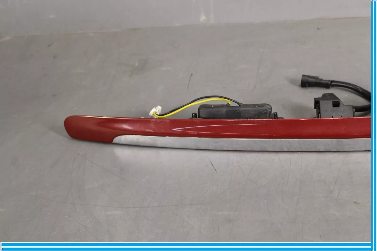 03-13 Maserati Quattroporte M139 Rear Trunk Tailgate Handle Trim Cover Red OEM