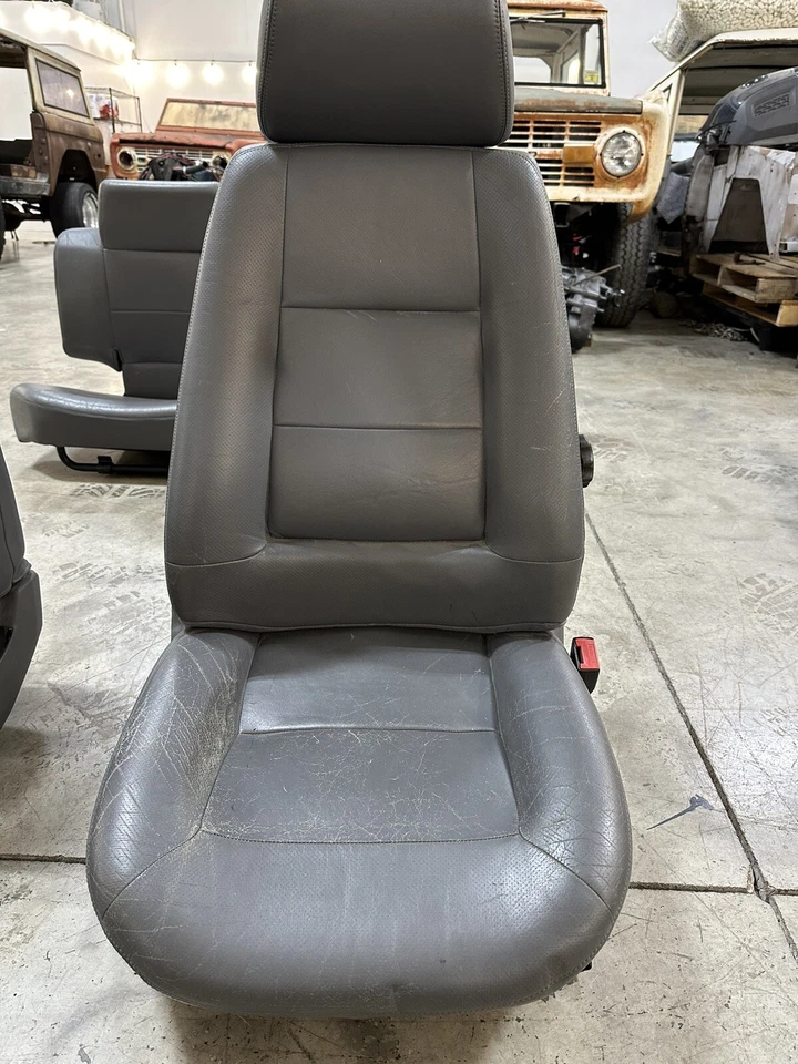 97 LAND ROVER DISCOVERY 1 JUEGO DE ASIENTOS DE CUERO OEM Foto 2 de 4