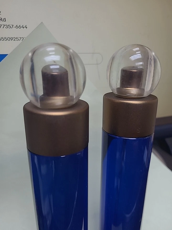 Perry Ellis 360 Azul 3.4 oz/100 ml EDP Spray Mujeres (Lote de 2) Descontinuado Foto 2 de 3