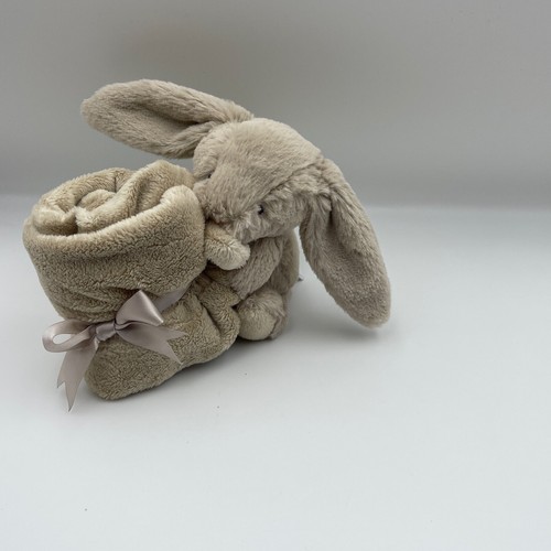Sucette lapin beige timide Jellycat Bashful neuve avec étiquette jouet lapin mignon - Photo 6/8