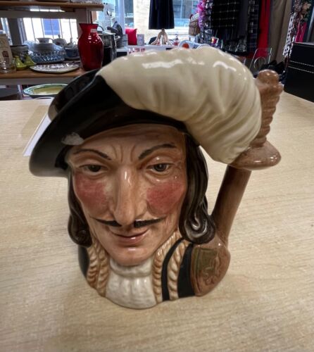 Toby Jug, Royal Doulton, 'Athos from The Three Musketeers, no; D6452 small 4" - Picture 1 of 6