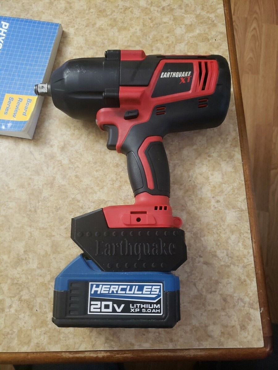 Freight Earthquake Xt Cordless Impact Wrench Harbor Freight