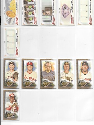 2022 Allen & Ginter Minis..Reg, A&G , Black Border & more..You Pick From List...