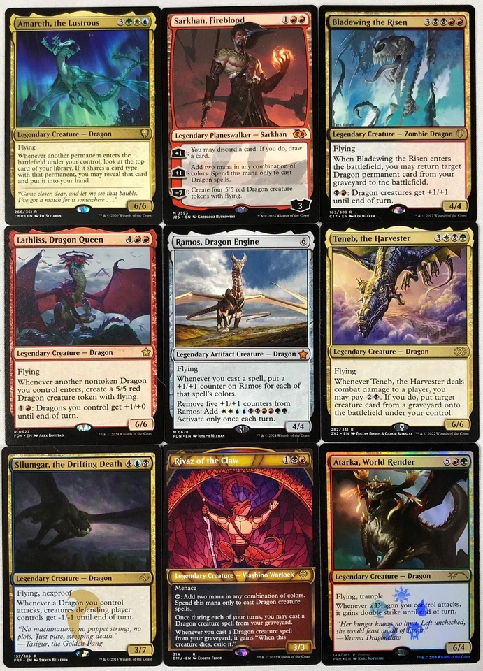 EDH Dragon Deck - Commander MTG Magic the Gathering - Image 2 of 4