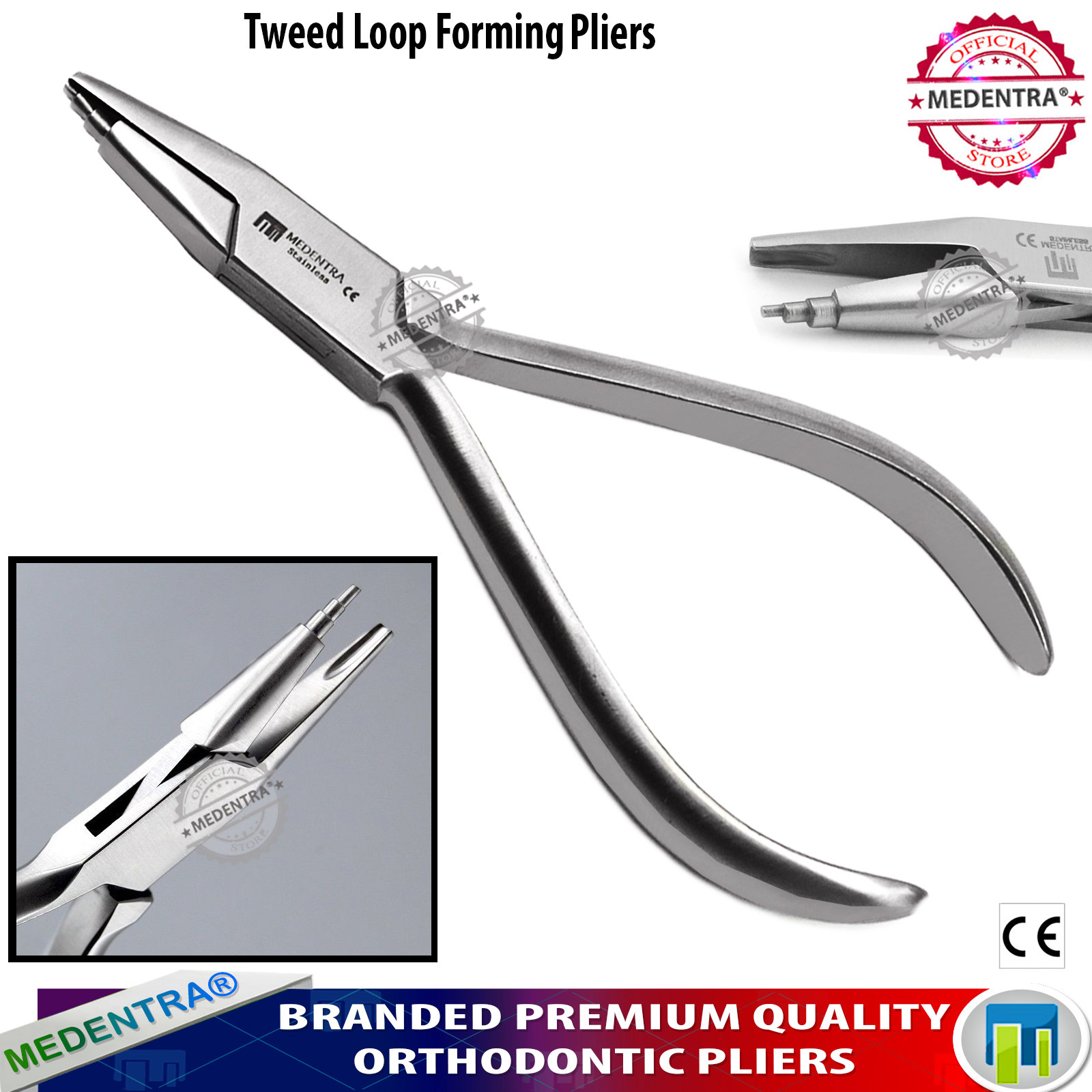 Pinze Ortodontiche Smiz Dental Per Dettagli Staffe E Piegatura Filo - Acciaio Inox