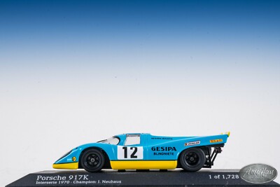 1/43 MINICHAMPS Porsche 917K Interserie Champion 1970 Neuhaus #12