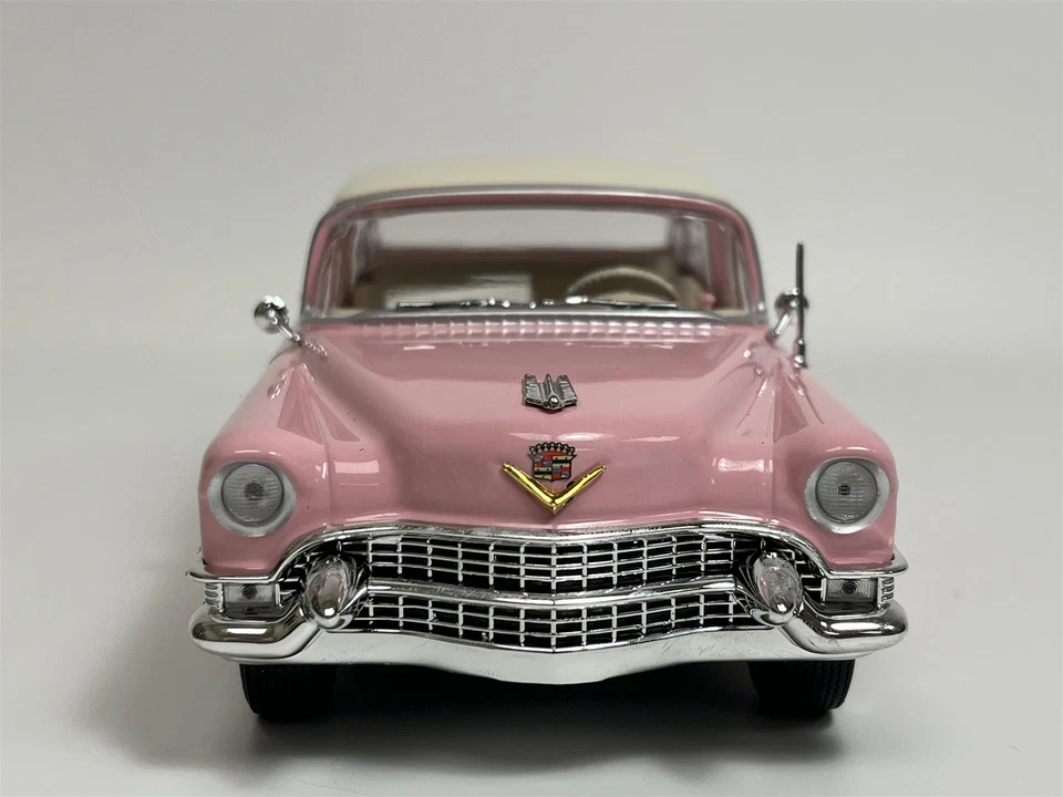 Elvis Presley Cadillac Rosa Fleetwood Serie 60 1955 Escala 1:24 Greenlight 84098 - Imagen 3 de 4