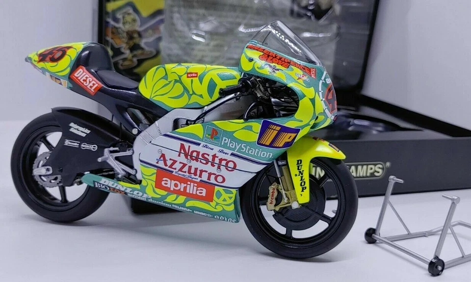 APRILIA RS 250 GP MUGELLO 1999 V.ROSSI 122990046 1/12 Minichamps - Immagine 2 di 2