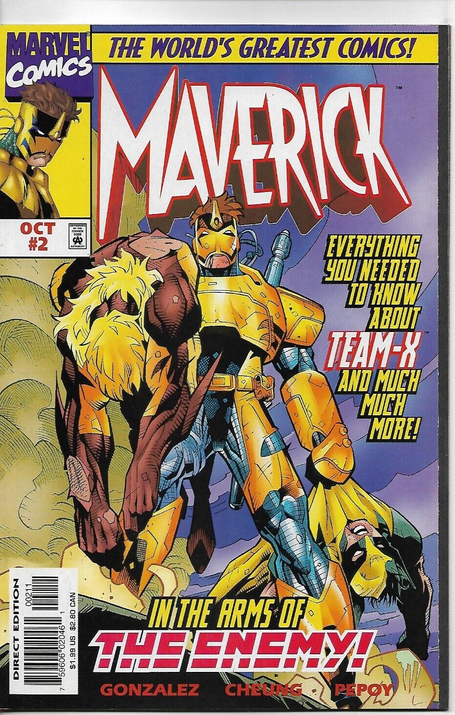 MAVERICK (1997) #2 - Back Issue (S)