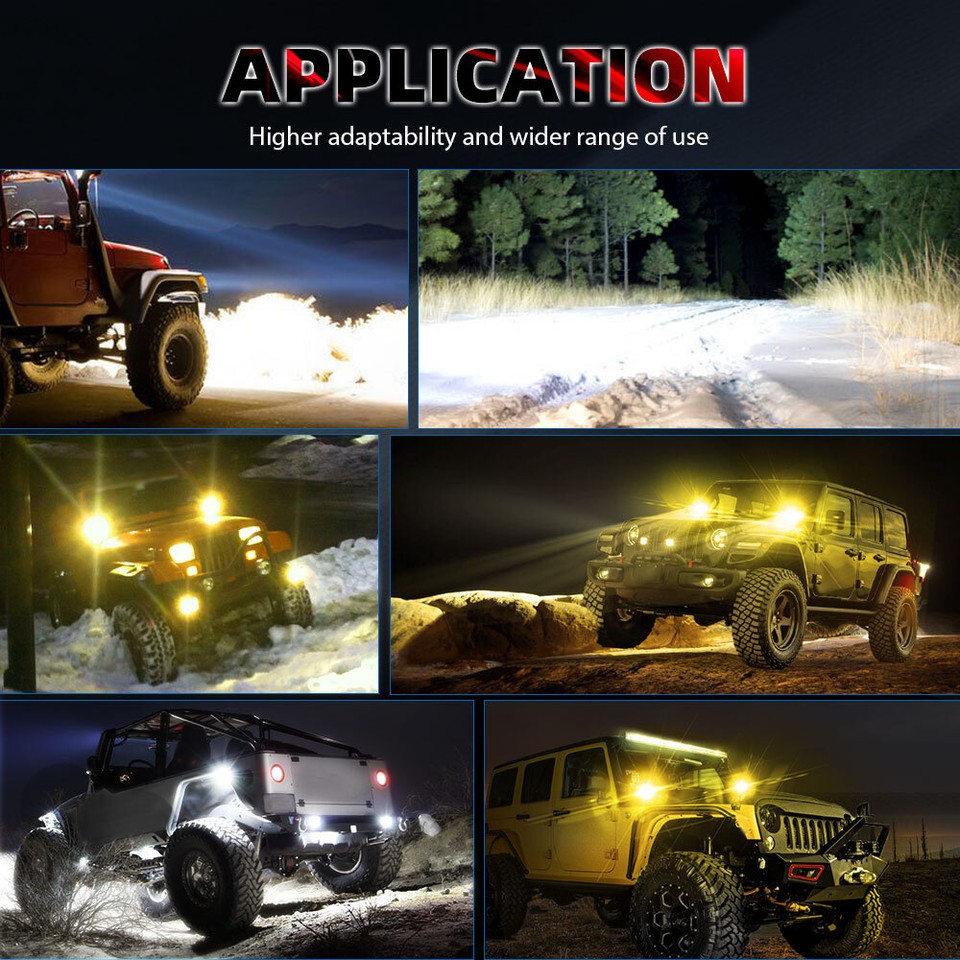 4 Inch 72w Super Bright Off-road Atv Avto Led Work Light Bar Pods 4 Inch 72w Super Bright Off-road Atv Avto Led Work Light Bar Pods