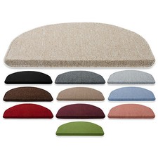 Stufenmatten Treppenschutz Treppenschoner Treppenmatte London Halbrund