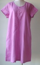 FLAX Design LINEN  DRESS  S   &  L  NWT Garden Party Dress  DAISY