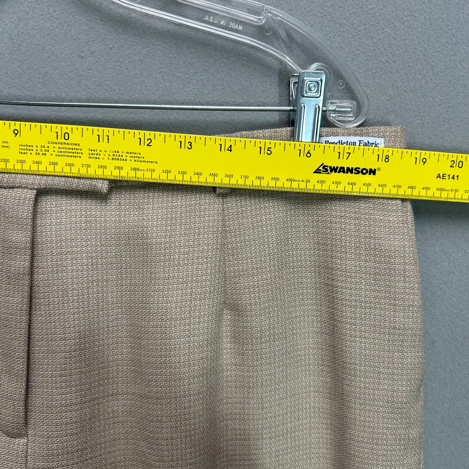 Pendleton Womens 100% Virgin Wool Classic Slacks … - image 6