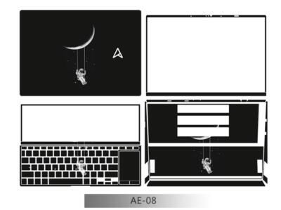 Dazzle Laptop Protector Stickers For ASUS Zenbook Pro 14 Duo OLED UX8402 2022