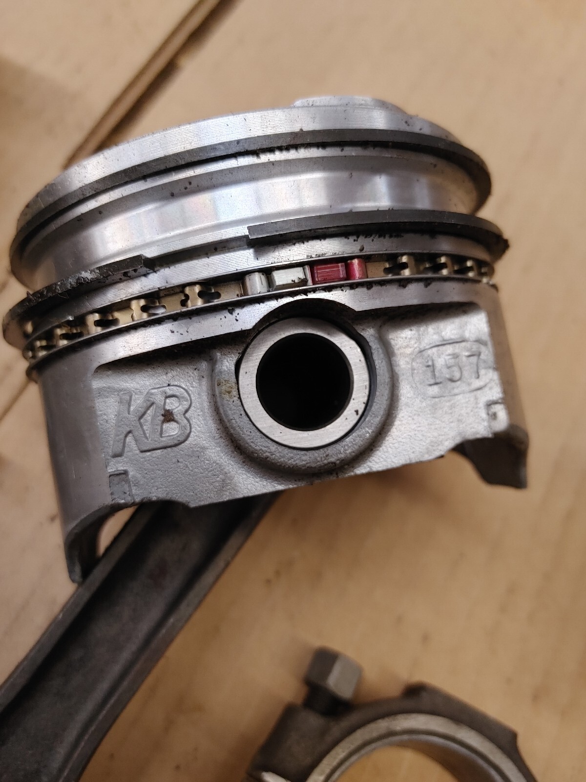 Keith Black Pistons Hypereutectic Dome .060 Over Chevy 327 SBC KB157