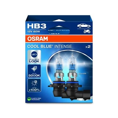 OSRAM Cool Blue Intense Next Gen HB3 Headlight Bulbs (Twin) 5000K [9005CBN-2HB] - Image 1 of 3