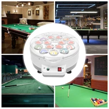 110V Automatic Pool Balls Cleaner/Snooker Cleaner 16  Balls Cleaner Maintenance