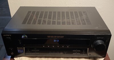 Sony STR-DE595 Dolby Digital 5.1 Surround Control Center Receiver, NO REMOTE