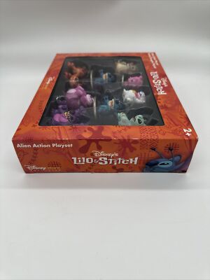Lilo & Stitch Alien Action Playset Experiments Figures