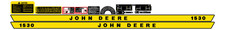 1530 John Deere Complete Decal Set