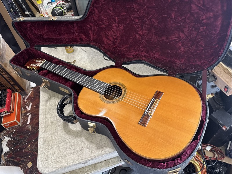 Pavan TP-30-630 Solid Cedar Top Classical Guitar + case Made in Spain
