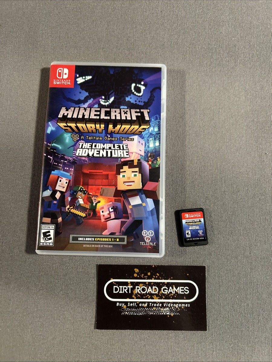 マインクラフト　ストーリーモード　コンプリートアドベンチャー　Switch Minecraft Story Mode - The Complete Adventure Nintendo Switch | eBay