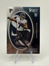 2023 Panini Select - Select Certified Rookies Bijan Robinson #CRO-BRO (RC)
