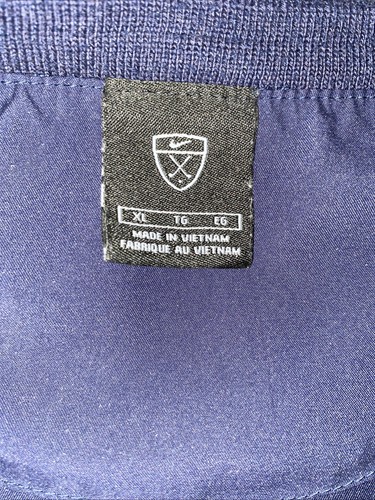 Nike Golf Pullover Windbreaker Jacket Mens Size XL Blue Golf Lightweight - Picture 4 of 6