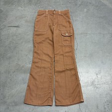 Vintage 70s Billy The Kid Boys 12 Bell Bottom Pants 23x24