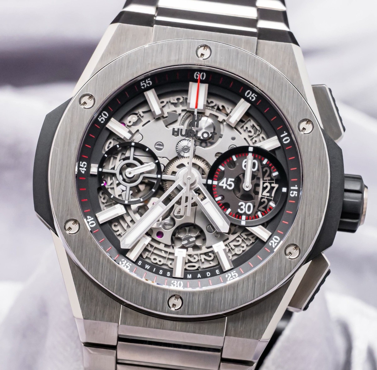 Hublot Big Bang Integrated Titanium 42mm $23K MSRP Integral