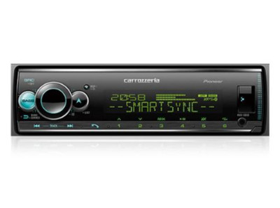 Pioneer Carrozzeria MVH-6600 1DIN Bluetooth USB Smartphone Link Car Audio Player