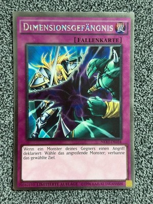 Yu-Gi-Oh! Dimensionsgefängnis NKRT-DE034 Platinum Rare Deutsch Near Mint
