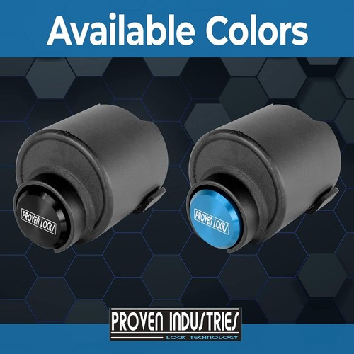 Cerradura de remolque Proven Industries modelo 2516, se adapta a acopladores selectos de 5-16 pulgadas - Imagen 7 de 8