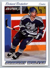 Richard Rochefort 1995-96 Slapshot Sudbury Wolves