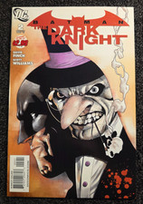 BATMAN DARK KNIGHT 2 VARIANT 1:25 Andy CLARKE RARE HTF Penguin Vol 1 DC Comics